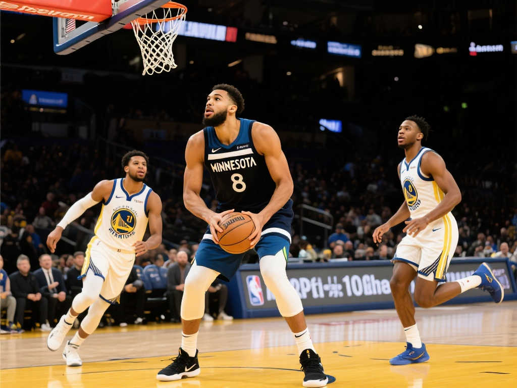 森林狼篮板大战失利，勇士领先10个令人震惊