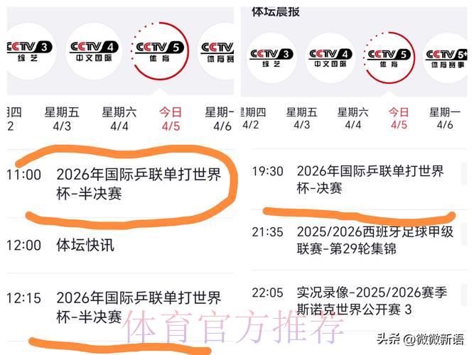 哪些电视频道将会直播世界杯比赛？