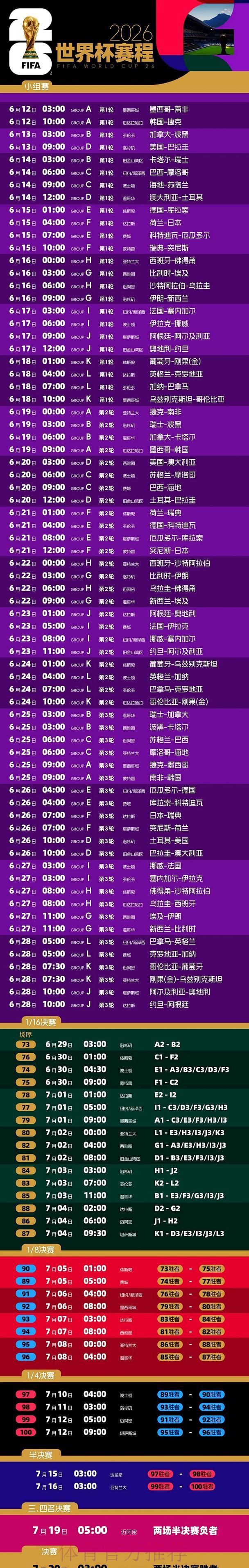 2026世界杯直播实时更新与精彩推荐 2026世界杯直播实时更新与精彩推荐